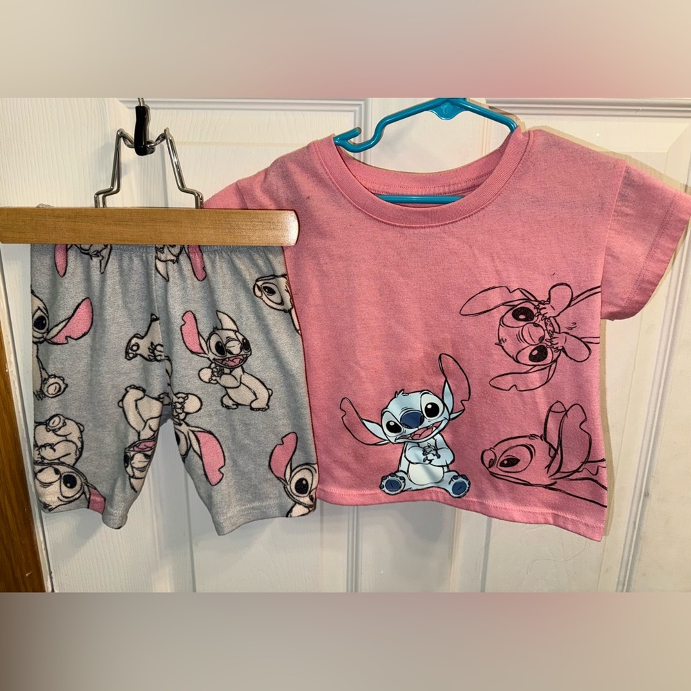 Stitch pajamas outfit 4T